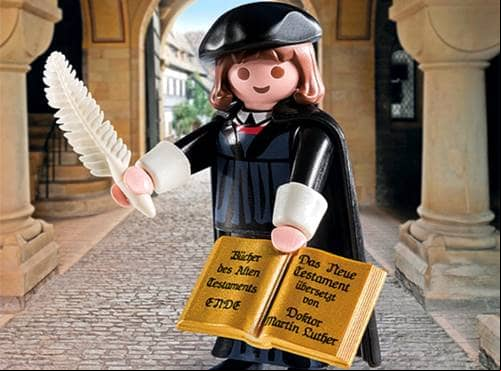 Lutero em Playmobil