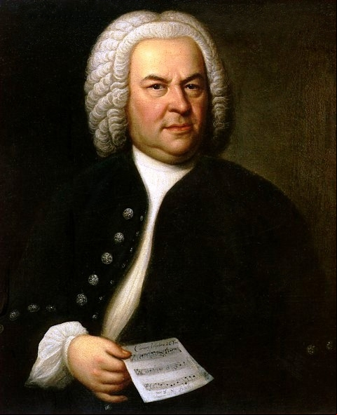 Johann Sebastian Bach em um retrato de Elias Gottlob Haussmann | Dom