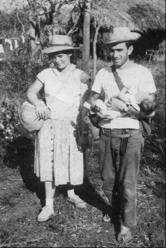 Rinaldo e Gudrun indo a p